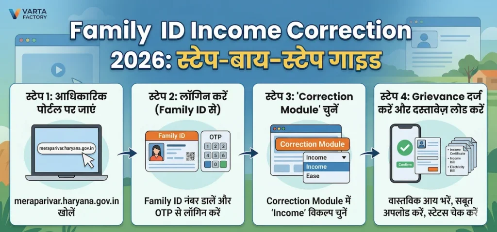 Family ID Income Correction 2026