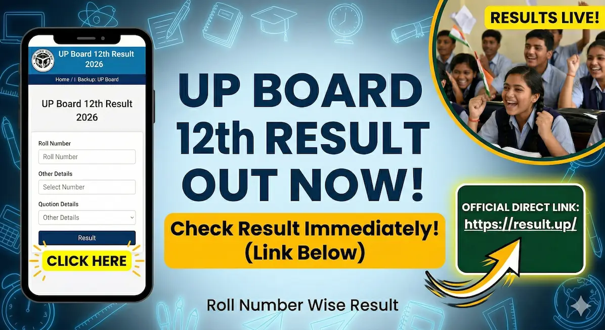 UP Board 12th Result 2026